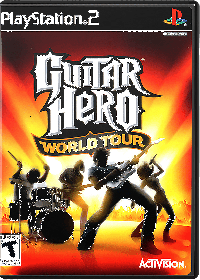 Guitar Hero World Tour Playstation 2 US box art